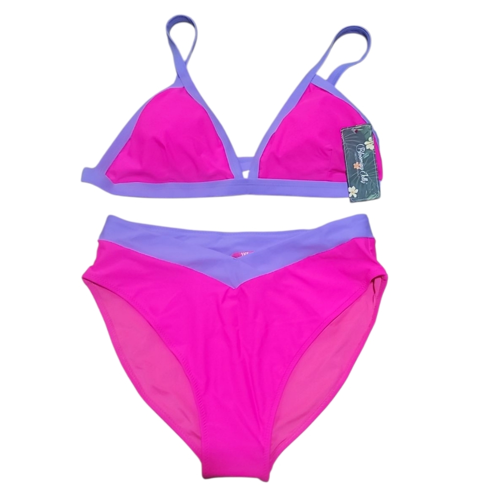 Blooming Jelly Womens Sexy Bikini Triangle Two Piece Swimsuit - Picture 5 of 5